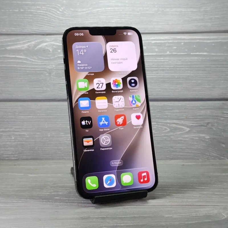 iPhone 13 Pro Max 128GB Graphite | Відмінний стан | Батарея 91% — фото 2