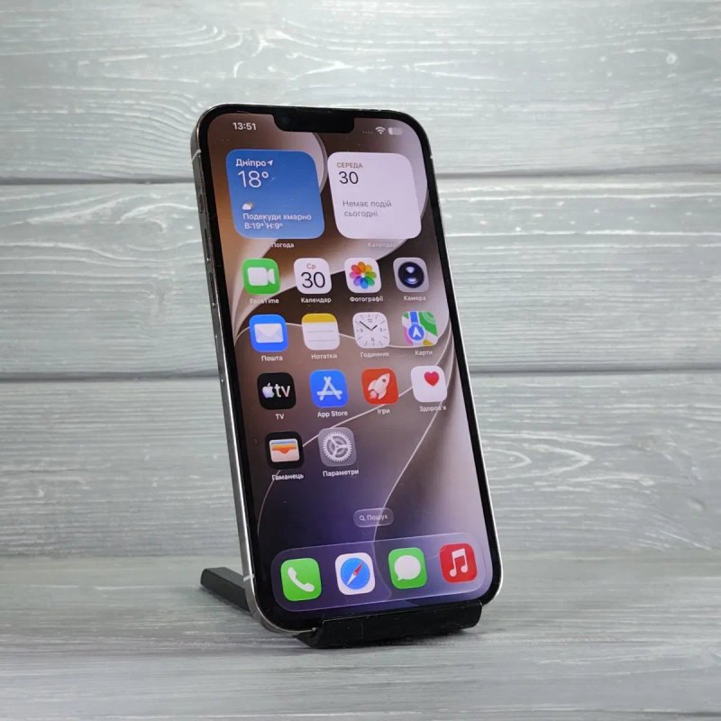 iPhone 13 Pro Max 256GB Silver | Гарний стан | Айфон 13 Про Макс — фото 2