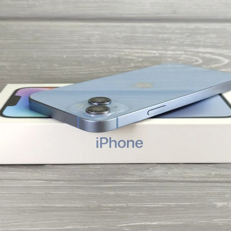 iPhone 14 Plus 128GB Blue | Гарний стан | Рідна коробка — фото 6