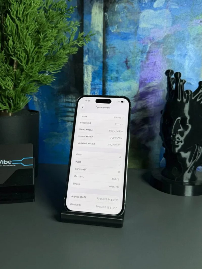 iPhone 14 Pro 128 GB Фіз Сім Neverlock / Магазин / Гарантія 3 місяці / Обмін — фото 4