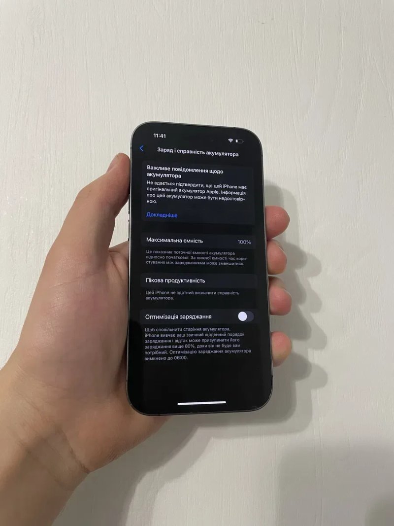 iPhone 14 Pro 128Gb 100% батарея Айфон 14 Про Мобільний телефон — фото 7