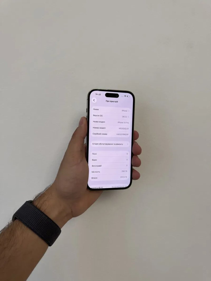 Iphone 14 Pro 256 GB АКБ 100% Global Neverlock — фото 3