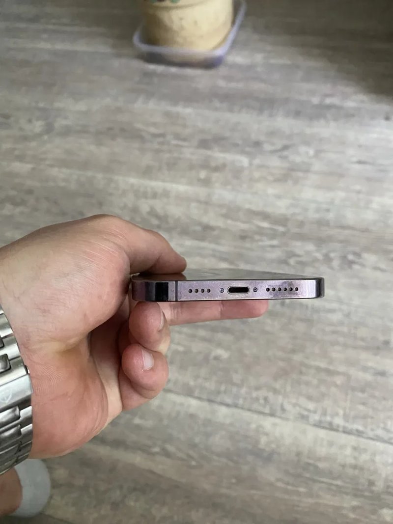 IPhone 14 Pro Max 128 gb E sim Deep Purple neverlock — фото 5