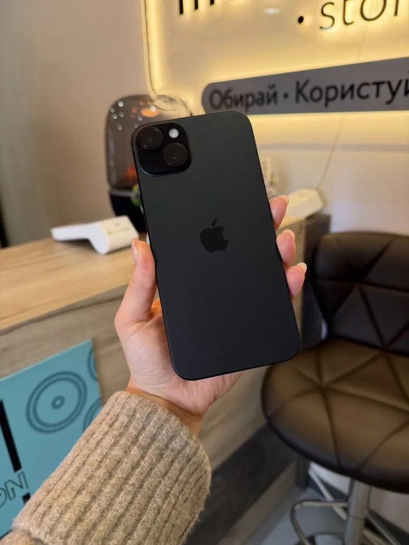 Iphone 15 Plus 128 Gb Black Розстрочка Обмін Магазин — фото 3