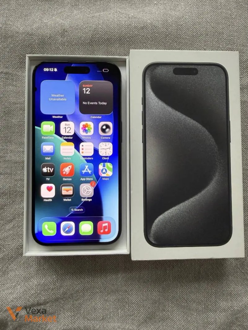 iPhone 15 Pro 128GB Black Titanium — фото 3