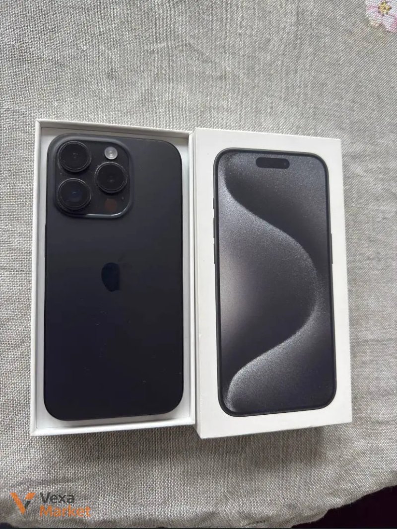 iPhone 15 Pro 128GB Black Titanium — фото 4