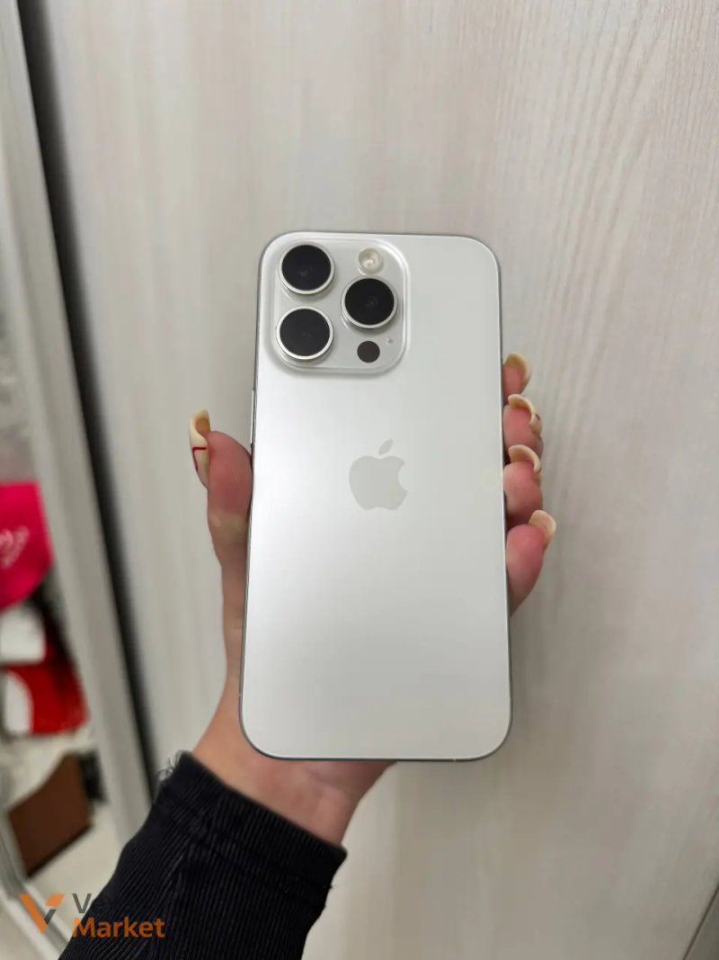 iPhone 15 Pro 256GB Silver — фото 2