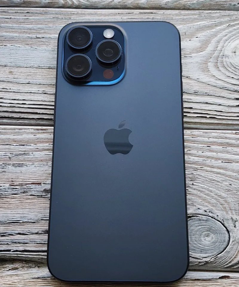 iPhone 15 Pro Max 256 blue esim / 699$ emojiestore — фото 2