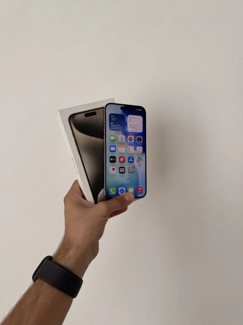 Iphone 15 Pro Max 256 GB АКБ 100% Global Neverlock — фото 2