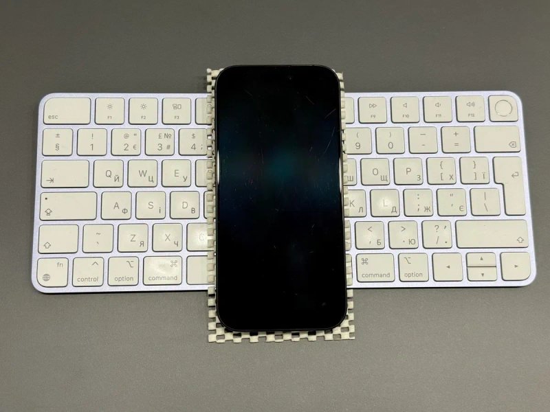 iPhone 16 Pro 128GB Black Titanium, фізична SIM (iCloud заблокований, на запчастини) — фото 8