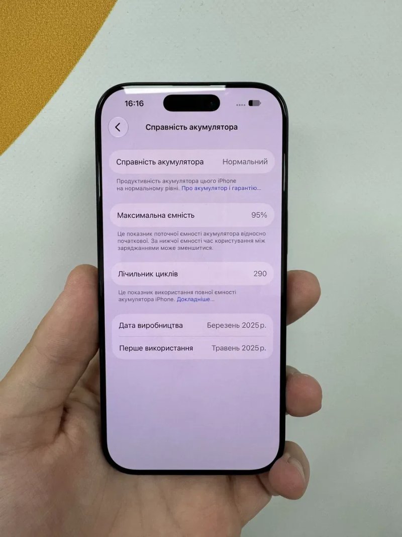 iPhone 16 Pro 256 GB Black Titanium — фото 7