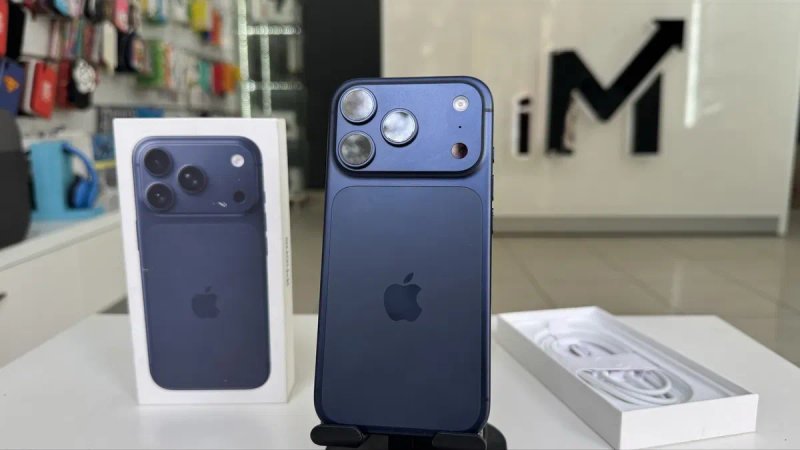 iPhone 17 Pro 1Tb Deep Blue НОВИЙ Open Box 0 циклів 100% E-Sim 1490$ — фото 2