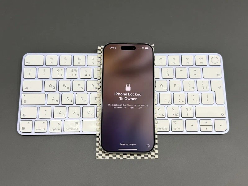 iPhone 17 Pro  1TB Silver (АКБ 94% 314 циклів, iCloud заблокований) — фото 2