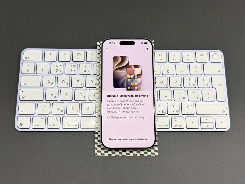 iPhone 17 Pro  1TB Silver (АКБ 94% 314 циклів, iCloud заблокований) — фото 3