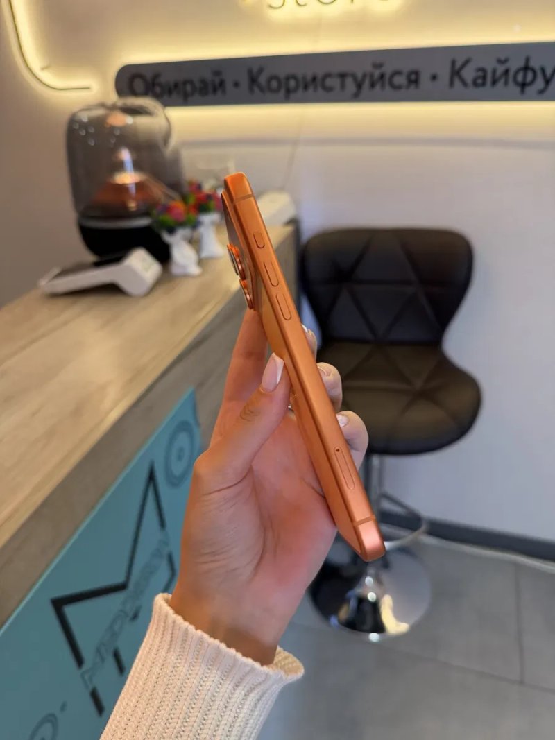 Iphone 17 Pro Max 256 Gb Cosmic Orange 100% Акб 18 Циклів Global Sim Розстрочка Обмін Магазин — фото 6
