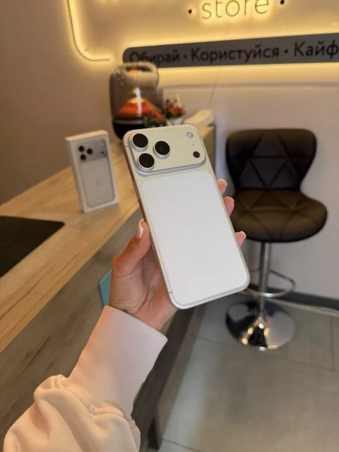 Iphone 17 Pro Max 256 Gb Silver 100% Акб Global Sim Розстрочка Обмін Магазин