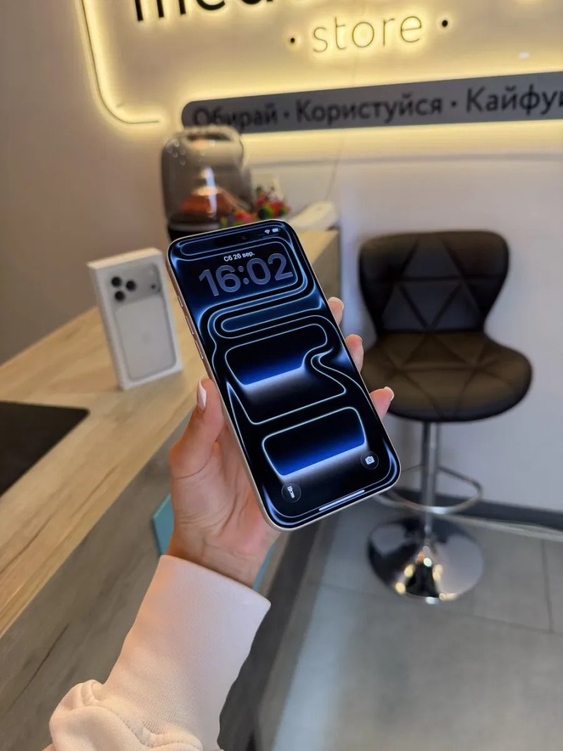 Iphone 17 Pro Max 256 Gb Silver 100% Акб Global Sim Розстрочка Обмін Магазин — фото 3