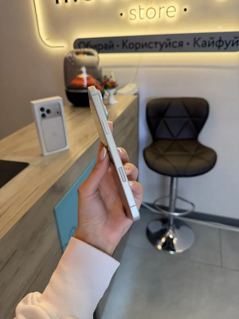 Iphone 17 Pro Max 256 Gb Silver 100% Акб Global Sim Розстрочка Обмін Магазин — фото 5