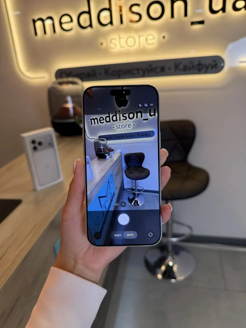 Iphone 17 Pro Max 256 Gb Silver 100% Акб Global Sim Розстрочка Обмін Магазин — фото 7