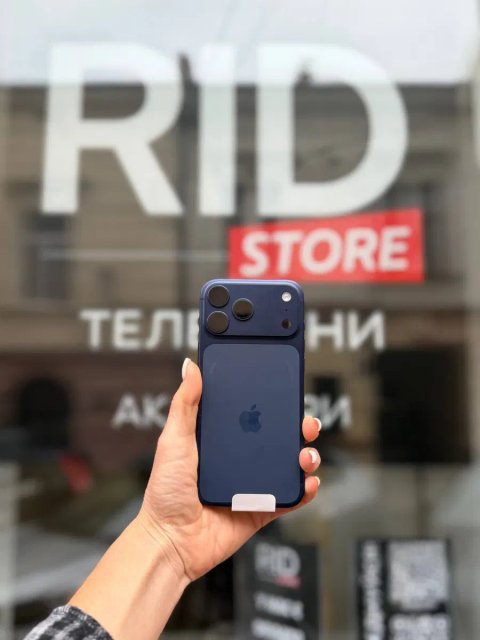 iPhone 17 PRO MAX 256GB Blue 100%(90ц.) Neverlock Фізична сім.карта