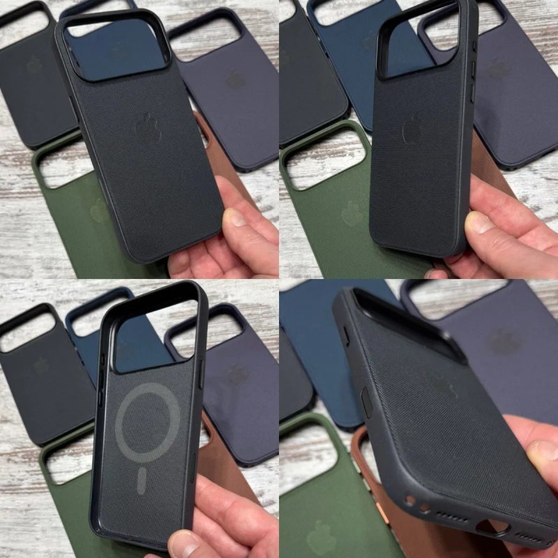 Iphone 17 pro TechWoven case magsafe + animation айфон 17 про чехол техвувен с магсейф и анимацией чехлы для iphone 17pro techwoven case magsafe — фото 3