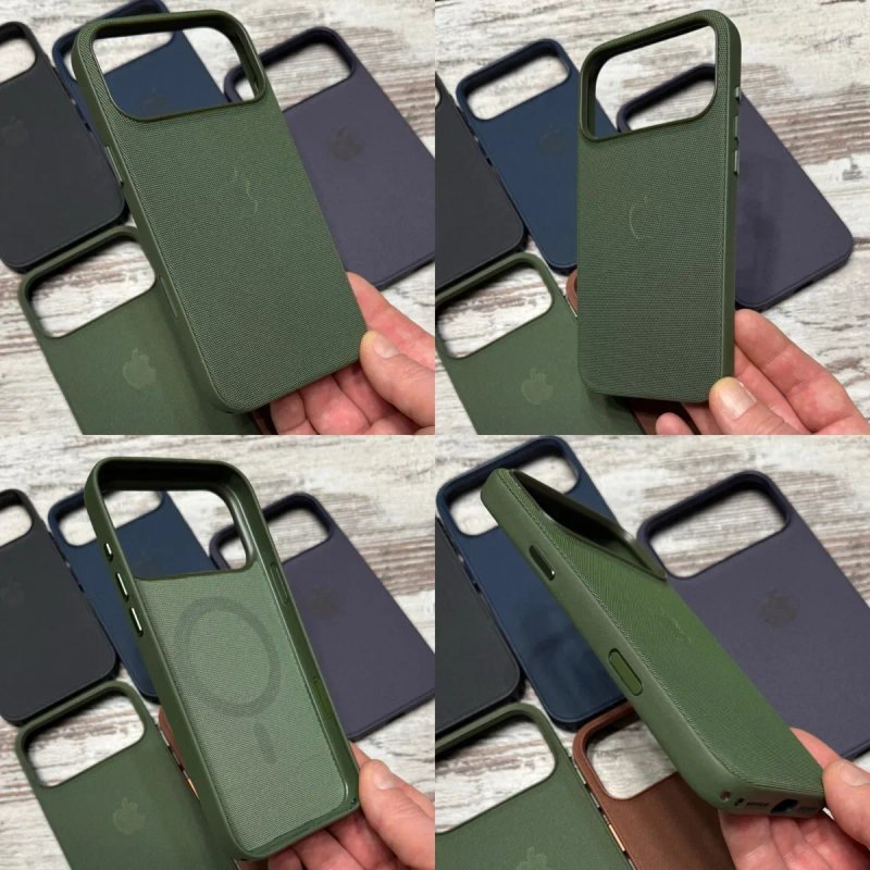 Iphone 17 pro TechWoven case magsafe + animation айфон 17 про чехол техвувен с магсейф и анимацией чехлы для iphone 17pro techwoven case magsafe — фото 6