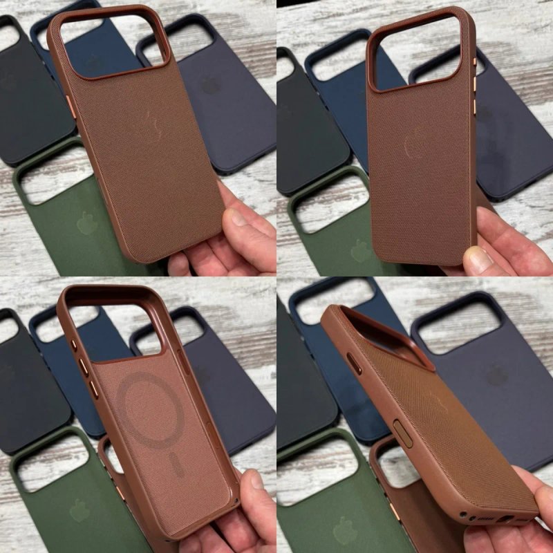 Iphone 17 pro TechWoven case magsafe + animation айфон 17 про чехол техвувен с магсейф и анимацией чехлы для iphone 17pro techwoven case magsafe — фото 7