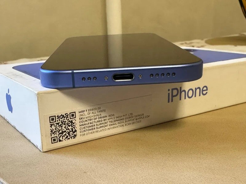 16 IPhone 256 Gb Ultramarine Neverlock Стан Нового — фото 4