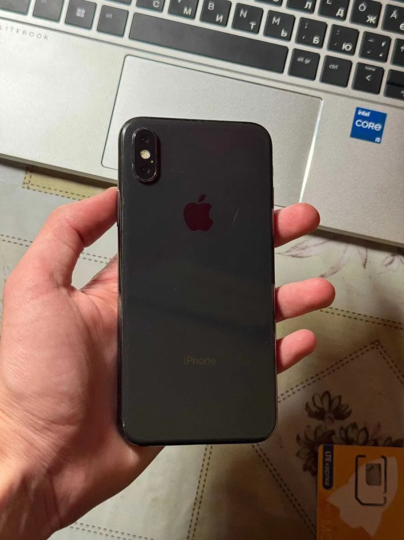 Iphone X 64gb 100% AKB Neverlock — фото 2