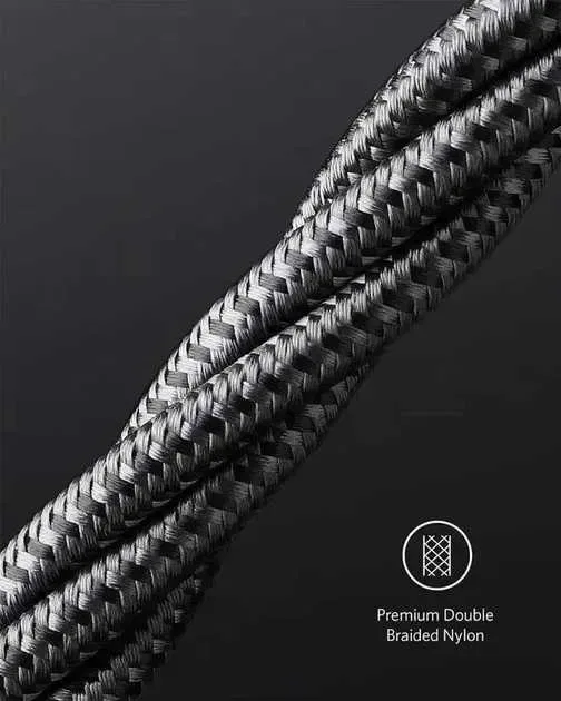 Кабель Anker Nylon 100W - довжина 1м/1.8м (A8757) — фото 3