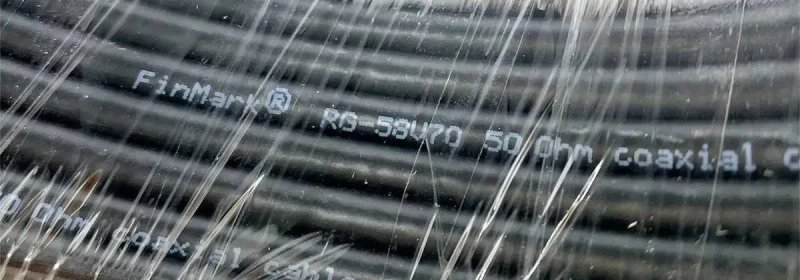 Кабель Finmark Фінмарк RG 58 V 70 50 Ом антенний для модемів — фото 6