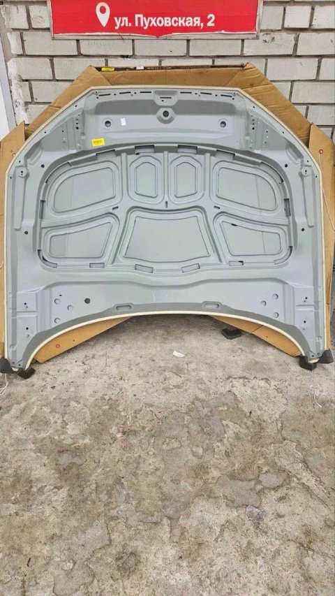 Капот Audi A4 B9/8W Ауди А4 Б 9/8W Оливка с герметиком 16-
