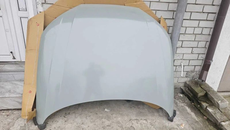 Капот Audi A4 B9/8W Ауди А4 Б 9/8W  Оливка с герметиком 16- — фото 2