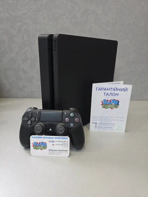 Капсула Часу Sony PlayStation 4 Slim 8.52 Версія програмного забезпечення Ps4 Ps 3 Ревізія CUH2216A HDD 500GB Магазин 12 Місяців Гарантія