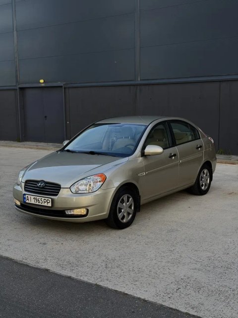 Капсула времени Hyundai Accent 2008 1.5 дизель
