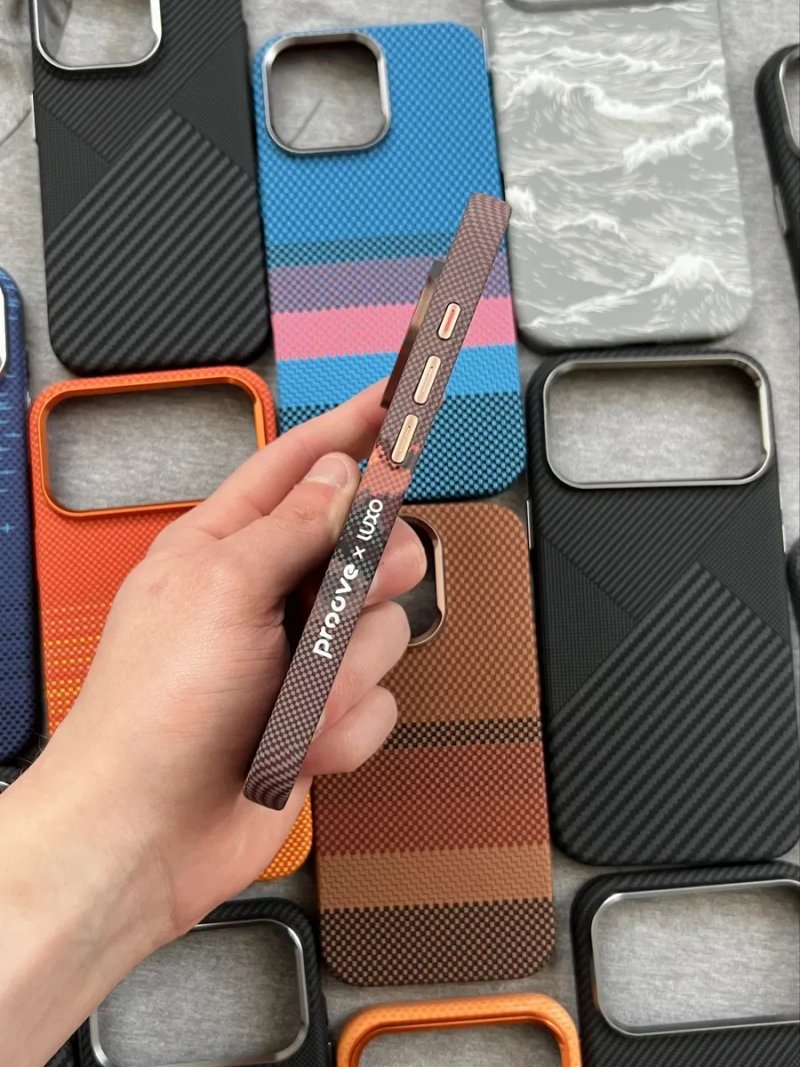 КАРБОНОВІ Чохли Proove Gleam | УСІ МОДЕЛІ iPhone | Різні КОЛЬОРИ | NEW — фото 7