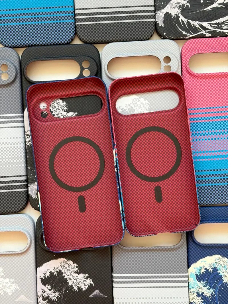 Карбоновий чохол Proove Gleam Case with MagSafe для Google Pixel 9-10 Pro XL | Чехол с Магсейф на Гугл Пиксель 9-10 Про ХЛ | Чохол на телефон Pixel — фото 2