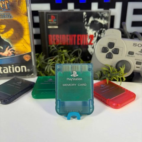 Карта Пам'яті Sony PlayStation 1 SCPH-1020 Island 1MB Б/У Оригінальна карта пам'яті соні PSOne асортимент