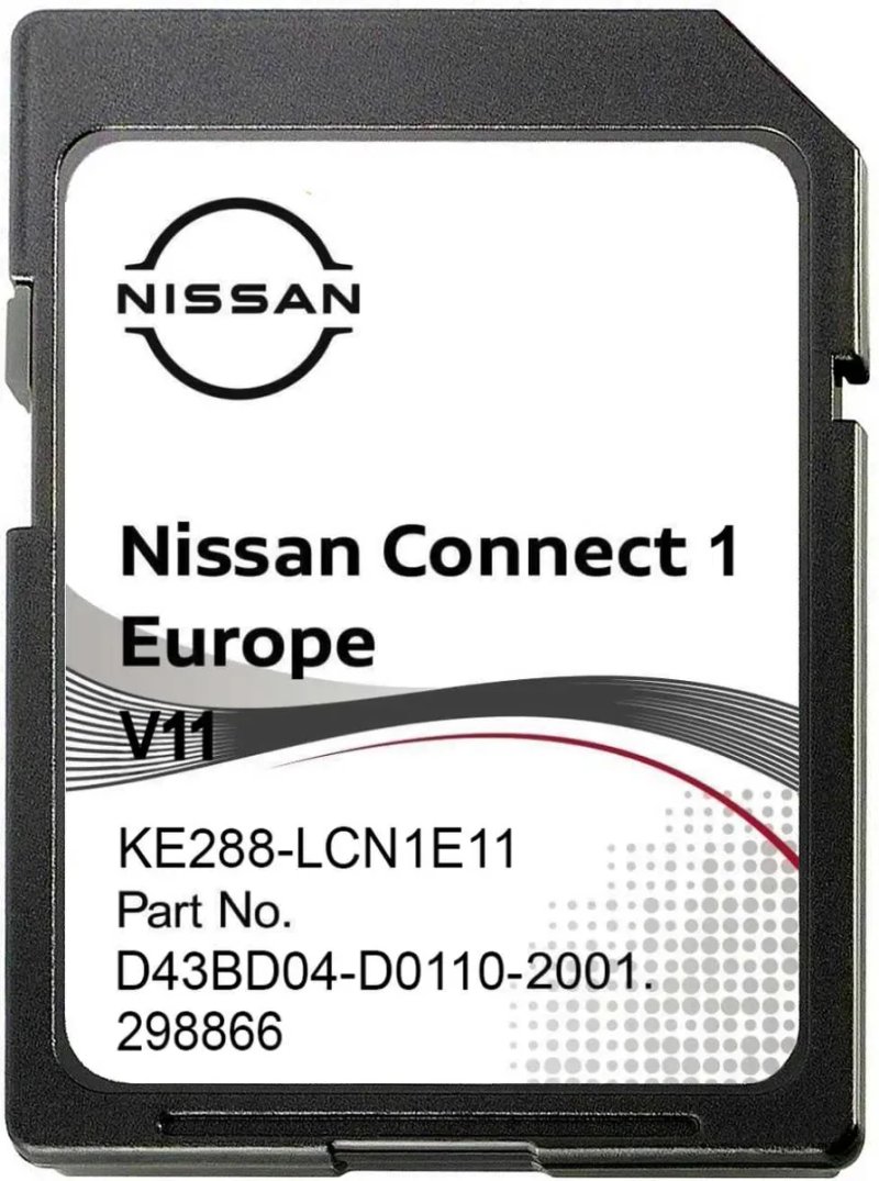 Карты навигации 2024 - Nissan Connect 1 - Qashqai Juke Note Micra — фото 3