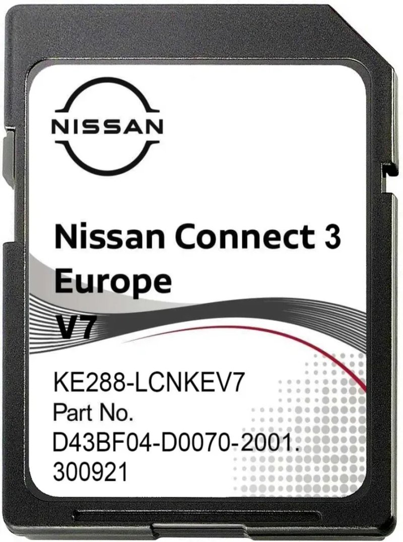 Карты навигации Украина + Европа 2026 Nissan Rogue Qashqai X-Trail — фото 2