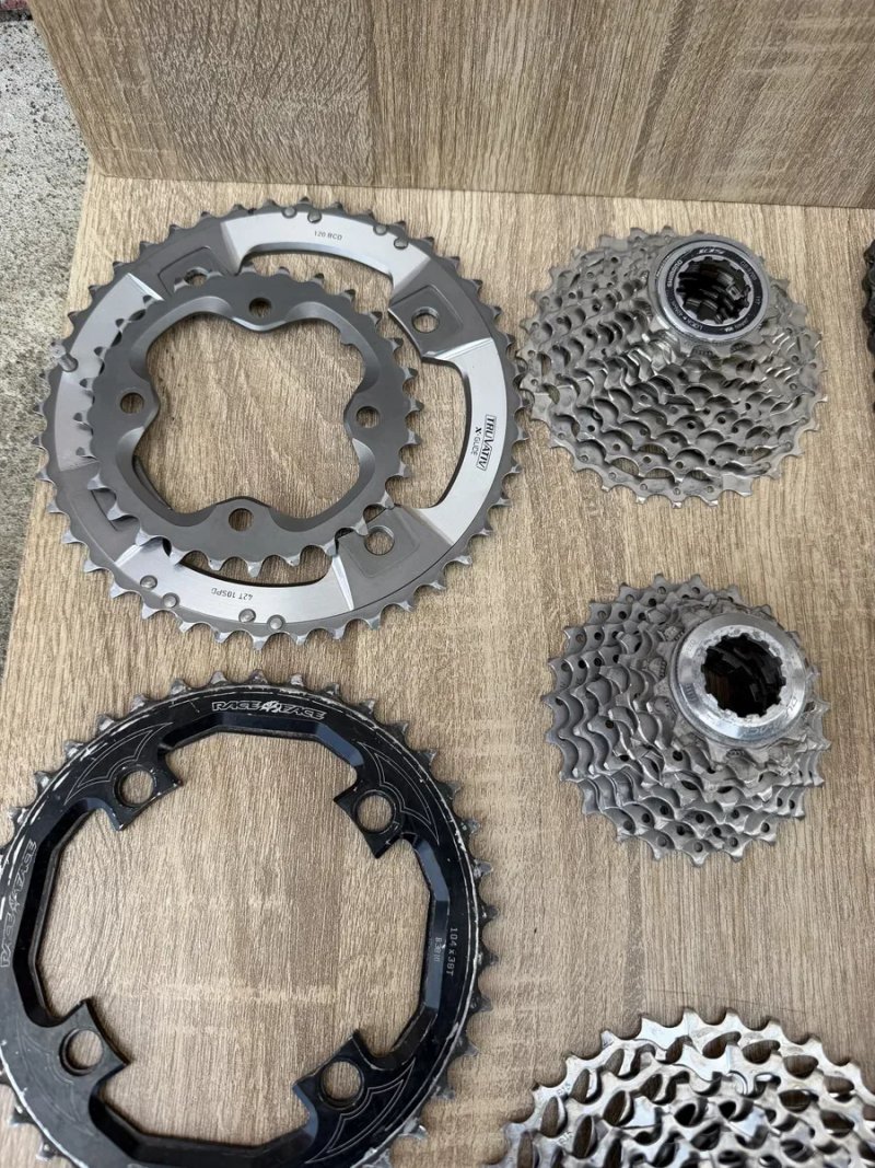 Касети , Ланцюги , Зірки Sram XX , Shimano Deore Xt , Chromag , Race Face , Renthal , Dura-Ace , GX , KMC , Alivio , 105 , 7 , 8 , 9 , 10 Speed Hope — фото 2