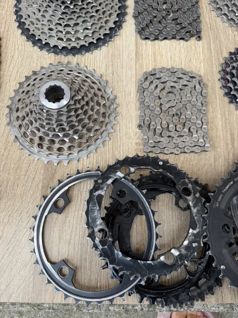 Касети , Ланцюги , Зірки Sram XX , Shimano Deore Xt , Chromag , Race Face , Renthal , Dura-Ace , GX , KMC , Alivio , 105 , 7 , 8 , 9 , 10 Speed Hope — фото 7