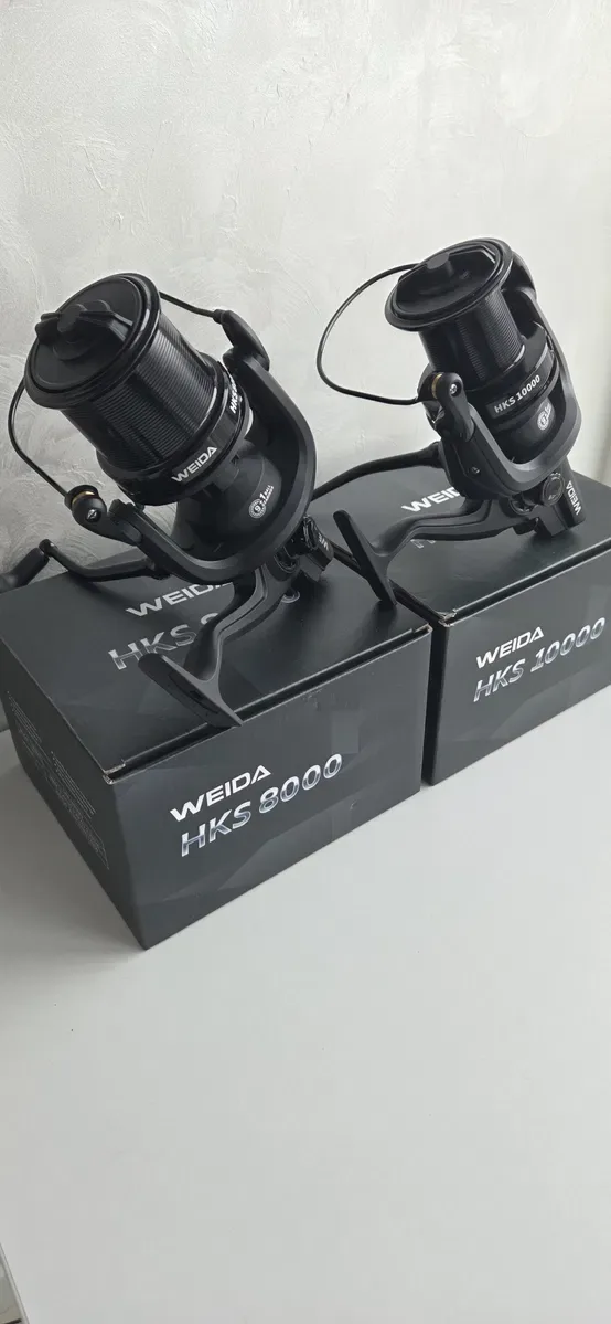 Катушка рыболовная карповая Weida HKS8000 и 10000 (9+1) — фото 2