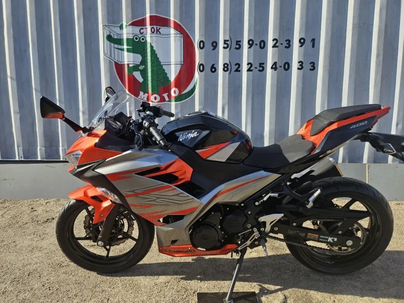 Кавасаки нинзя 2тыс.км.ПРОБЕГ Мотоцикл Kawasaki Ninja 400 2018год. Стокмото .Без пробега по Украине.Состояние нового мотоцикла.РАСТАМОЖЕН .stokmoto — фото 2