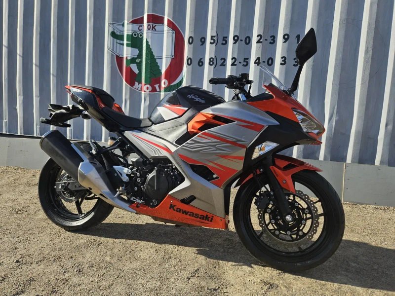 Кавасаки нинзя 2тыс.км.ПРОБЕГ Мотоцикл Kawasaki Ninja 400 2018год. Стокмото .Без пробега по Украине.Состояние нового мотоцикла.РАСТАМОЖЕН .stokmoto — фото 4