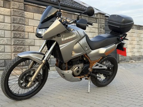 Kawasaki KLE500 мотоцикл з Голандії РОЗМИТНЕНИЙ