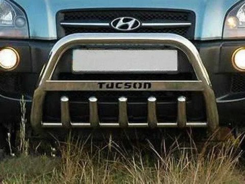 Кенгурятник=Пороги=для Hyundai Tucson 2004-2014 / Хюндай тюксон / Туксон / захист авто / захист передній / захист задній / нержавейка