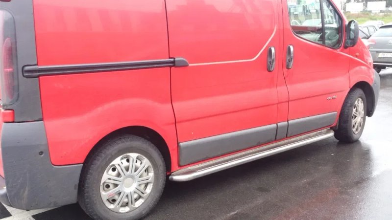 Кенгурятник=Пороги=Дуги Renault TraFic Opel Vivaro 2002-2014 — фото 2