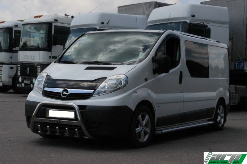 Кенгурятник=Пороги=Дуги Renault TraFic Opel Vivaro 2002-2014 — фото 6