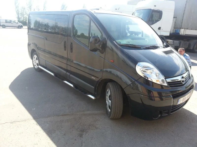 Кенгурятник=Пороги=Дуги Renault TraFic Opel Vivaro 2002-2014 — фото 7